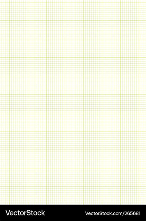 Graph paper a4 sheet Royalty Free Vector Image