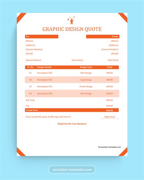 Graphic Design Quote Template Inspiration