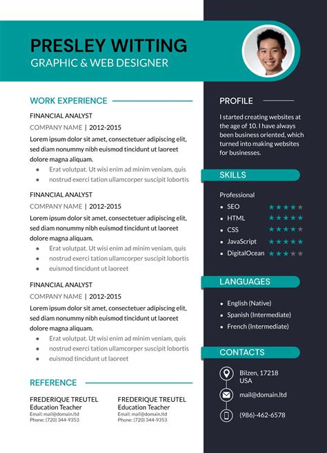 Graphic Designer Resume Free Google Docs Template gdoc.io Graphic