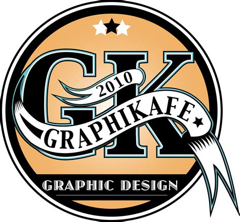 Graphic designer logo. 