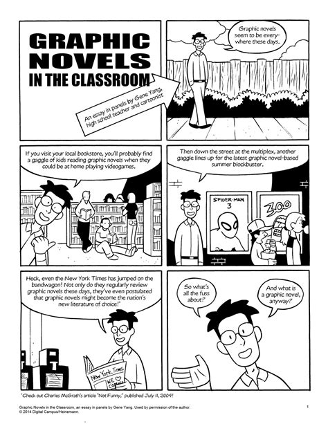Graphic fiction examples