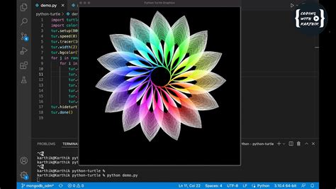 Graphical programming. Introduction¶. Turtle graphics is an implementation of the popular geometric drawing tools introduced in Logo, developed by Wally Feurzeig, Seymour Papert and Cynthia Solomon in 1967.. Turtle star. Turtle can draw intricate shapes using programs that repeat simple moves. In Python, turtle graphics provides a representation of a physical … 