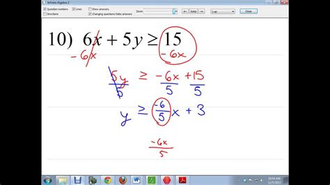 Graphing Linear Inequalities in Standard Form YouTube