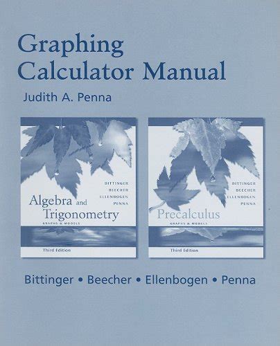 Graphing calculator manual for algebra trigonometry graphs and models precalculus graphs and models. - Halliday resnick krane soluzioni per la quinta edizione.