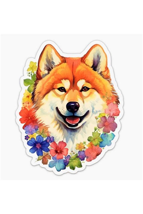 Graphique akita inu - Etsy France