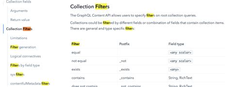 Graphql filter results.  For example, you can filter through a parent relations...
