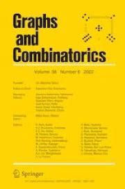 Graphs and Combinatorics Volume 38, issue 5 - Springer