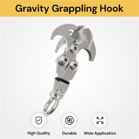 Grappling hook screwfix.  Folding Grappling Hook, Multifunctional Heavy Duty Sta...