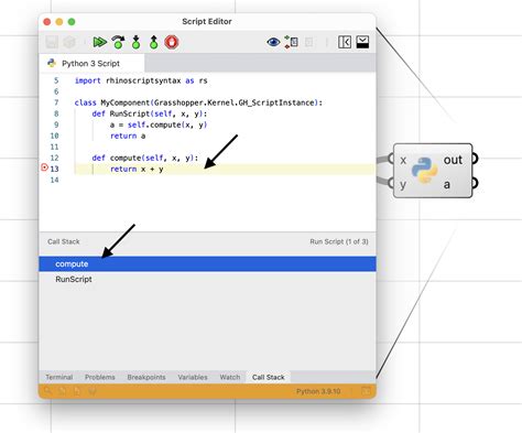 Grasshopper python script.  Steps to Create a Python-Based Component: Install the Gh...