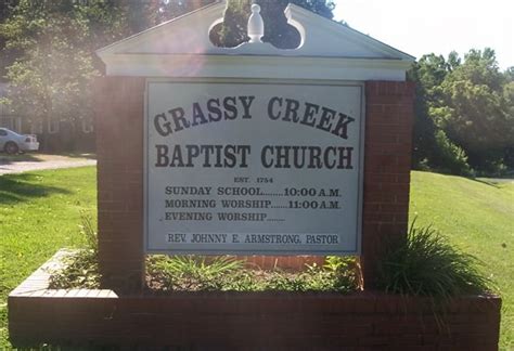 Grassy Creek Baptist Church - Baptist (SBC) church in Bullock, NC …