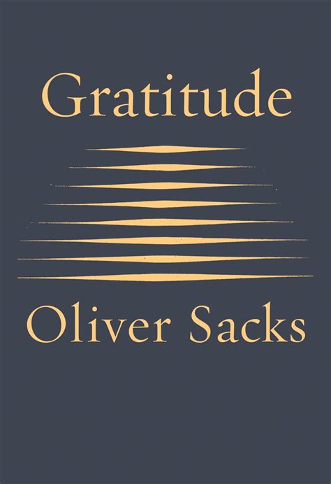Download Gratitude By Oliver Sacks