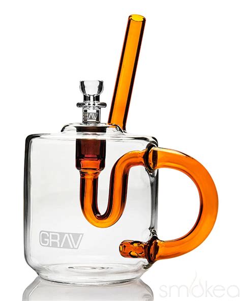 Grav coffee. SKU: PBCM.0. ( 22 ) The GRAV® Coffee Mug Pocket Bubbler is a unique and stylish addition to any pipe collection. Made from thick borosilicate glass, this bubbler is durable, and the included 10mm glass cup bowl is the perfect size for this piece. The Coffee Mug Pocket Bubbler resembles a miniature coffee cup and can be held easily with one hand. 