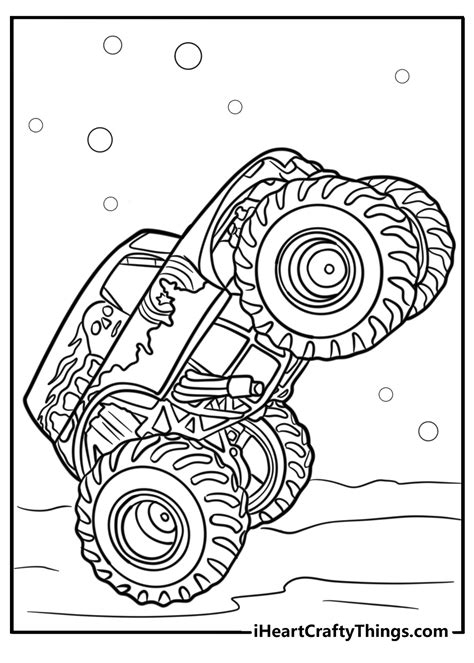 Grave Digger Coloring Shee