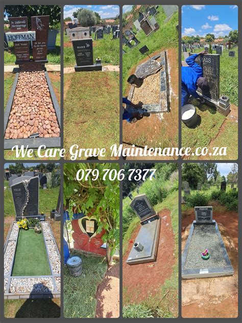 Grave maintenance course. e.  Various training and workshop options are available...