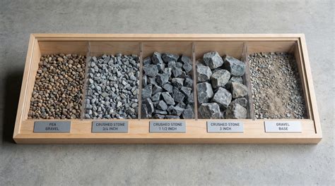 Gravel Sizes Chart With Pictures