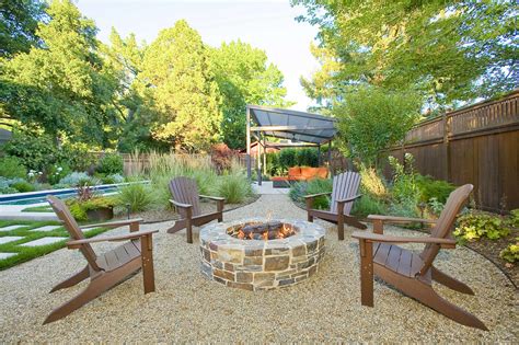 Gravel patio. Patios made from pea gravel are a great option for homeowners. This affordable, small-sized stone lends a rustic elegance to outdoor areas when used in the design. However, its placement demands ... 