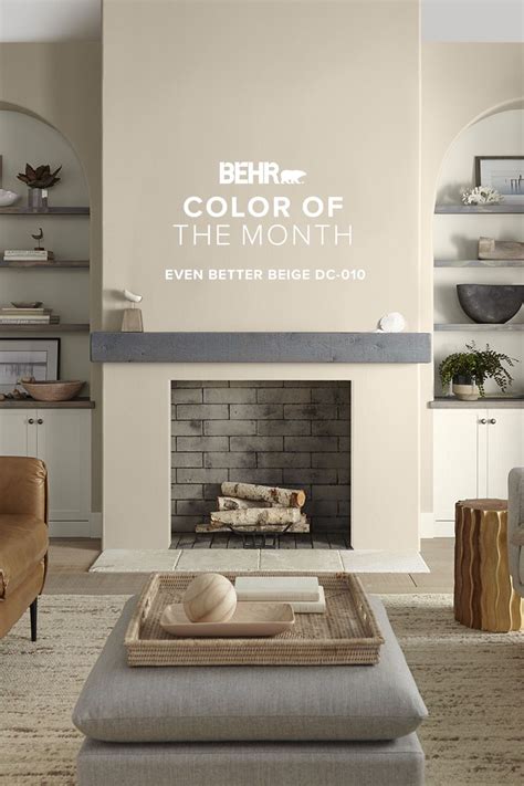 Behr recommends colors that coordinate with Oa