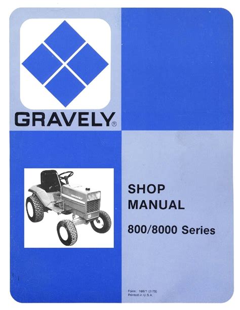 Gravely Tractor Service Manuals PDF Download