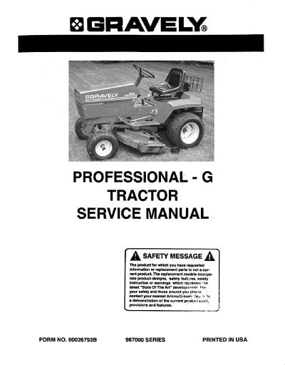 Gravely professional g service manual pts. - Jcb 3170 3190 3200 3220 3230 plus fastrac service manual.