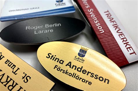 Graverade skyltar - d&ouml;rrskyltar, skylt gravyr och laserm&auml;rkning