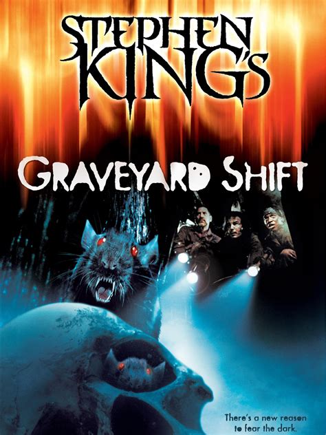 Graveyard shift movie. Graveyard Shift (1990) Graveyard Shift. (1990) Stephen King took you to the edge with The Shining and Pet Sematary. This time... he pushes you over. Genre: Horror. Release Date: 1990-10-26. User Rating: 5.2/10 from 225 ratings. Runtime: 1h 29min. 
