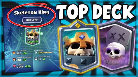 Explore deck stats, win rates, matchups, best players, video guides for the Clash Royale deck with Barbarian Barrel, Graveyard, Ice Wizard, Phoenix, Poison, Skeleton ...