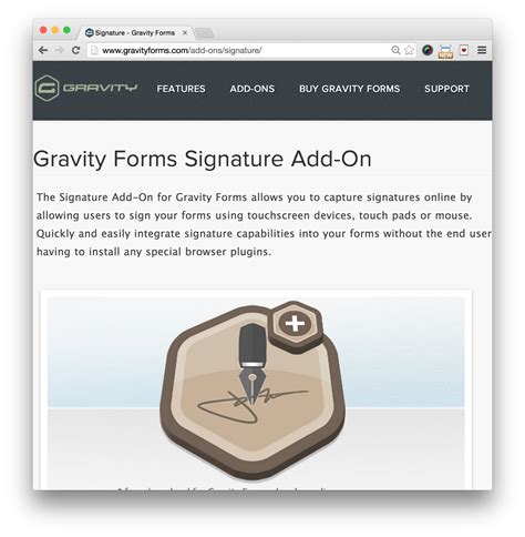 Gravity Forms Signature AddOn Just 5