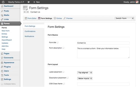 Gravity forms. Aug 8, 2023 · This short article gives you a quick overview of the Form Editor, which is the primary environment for creating a form with Gravity Forms. Creating a New Form. Log into your WordPress admin, and look for the Forms menu with the Gravity Forms “G” in the left hand navigation area. 