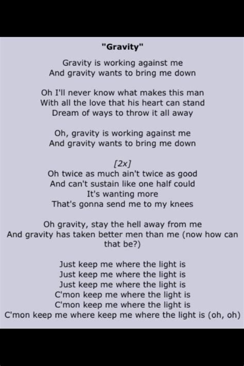 Gravity john mayer lyrics. Things To Know About Gravity john mayer lyrics. 