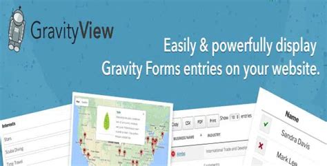 GravityView 2.15 Display Gravity Forms Entries on Your Website Download GPL