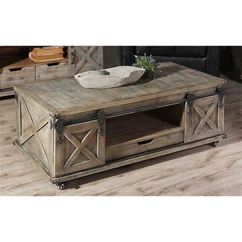 Gray Barn Coffee Table ~ BARNDCRO