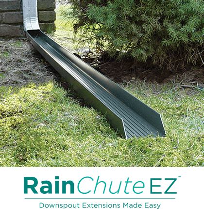 Gray Downspout Extension, Have you ever hit your downspouts with your lawn  equipment, Gutter Gate can fix that by covering up existing damage or.