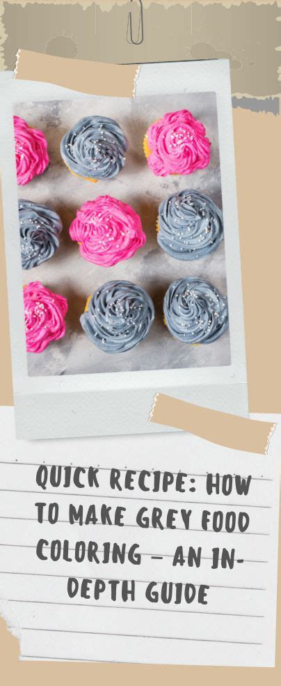 Gray Food Coloring