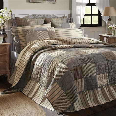 Gray Patchwork Quilts for sale eBay