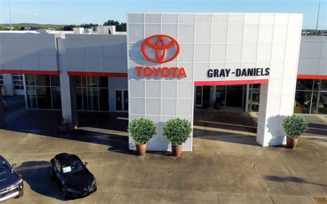 104 Gray Daniels Boulevard Directions Brandon, MS 39042. ... Shop New. Shop New Inventory Reserve Your Toyota! New Dealer Specials National Toyota Offers New Model ... . Gray daniels toyota