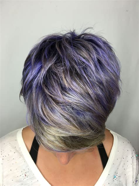 Lavender Ombre Highlights – Find the resource here. Shiny Blonde Ribbons Highlights for Light Brown Hair. – Find the resource here. Lilac and Platinum Balayage Highlights. Burgundy Highlights – Find the resource here. Dark Purple for Curly Hair Highlights – Find the resource here..