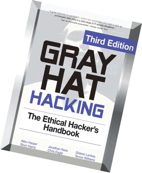 Gray hat hacking the ethical hackers handbook 3rd edition by allen harper. - Samsung sps4243x xac plasma tv service manual.