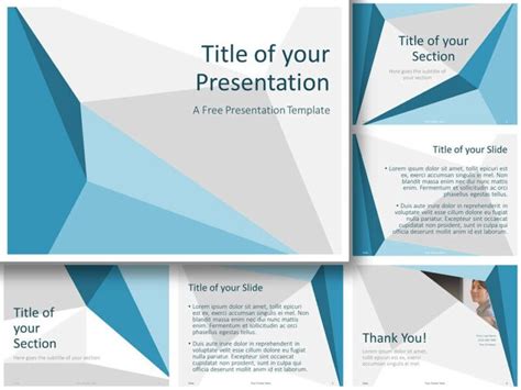Grayish Wave Powerpoint Template Presentationgo