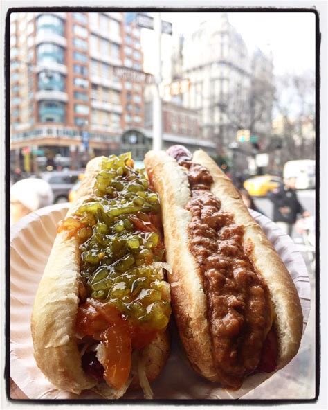 Grays papayas. The Hot Grill. 4.0 (478 reviews) Hot Dogs. $. “ Gray's Papaya in the West Village comes close but give me 2 Rutts dogs, rings and a cold tap beer” more. Outdoor seating. Delivery. Takeout. 4. 