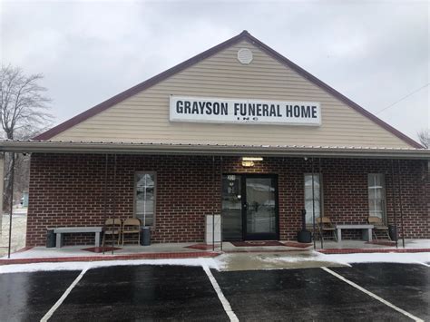 Grayson funeral home grayson ky obits. New Washington. 206 East Main Street. New Washington, IN 47162. Tel: 1-812-256-2424. DIRECTIONS. We would like to invite everyone to the Grayson Holiday Memorial Service. It will be held at our Charlestown location on Sunday, December 11, 2022, beginning at 1:30pm. Refreshments will be served immediately following the service. 