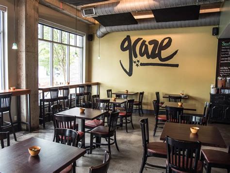 Graze nashville. 1888 Eastland Ave, Nashville 37206 | Get Directions. Phone: (615) 686-1060 ... Graze is a family-owned, locally-sourced vegan restuarant. Their brunch and dinner menus offer many options for ... 