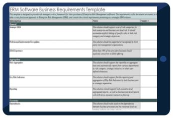Grc Software Rfp Template For Excel Logicmanager