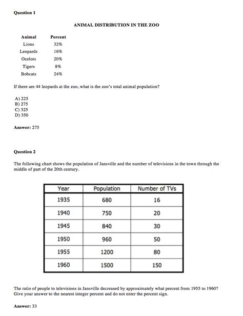 Gre Practice Questions With Answers