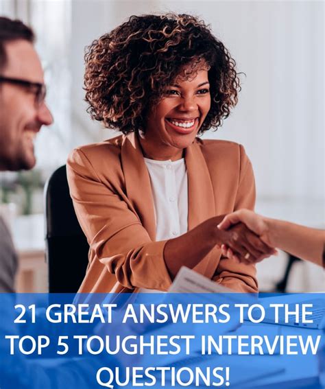 Great Answers to Tough Interview Questions