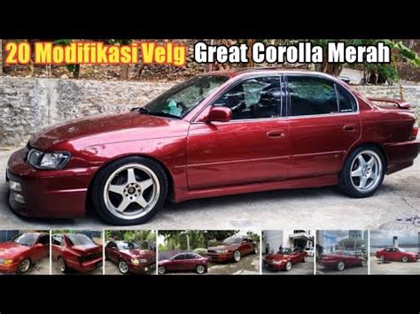 Great Corolla Modif Velg: MODIFIKASI GREAT COROLLA VELG ENKEI RCG4 // AJMWHEELSSTORE image 1