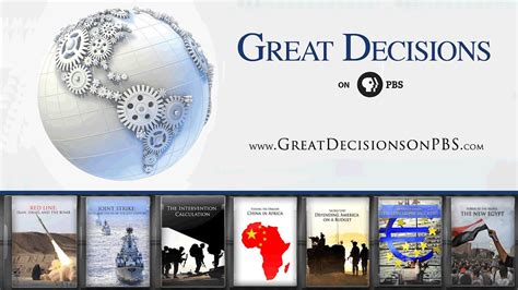 Great Decisions Television Series - Foreign Policy …