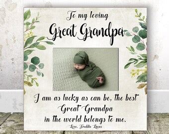 Great Grandpa Frame - Etsy