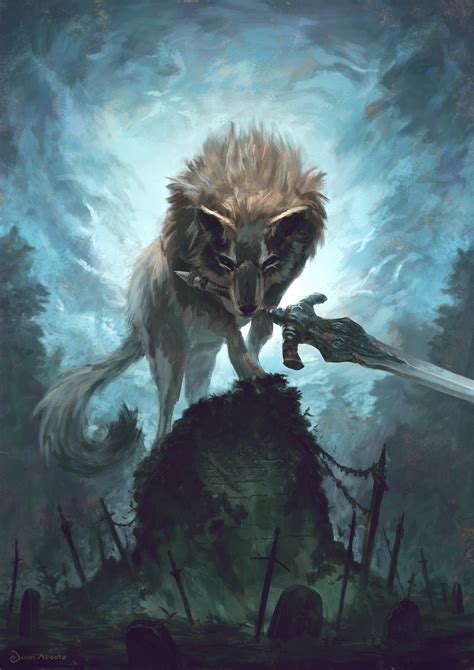 Great Grey Wolf Sif Fan Art - En.AsriPortal.com