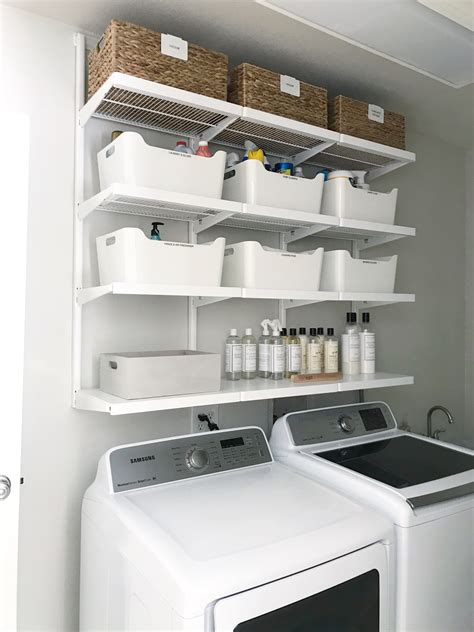 Great Laundry Room Storage Ideas: Shelves, Cabinets …