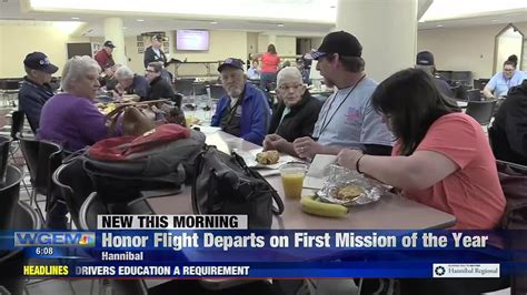 Great River Honor Flight departs on 63rd mission